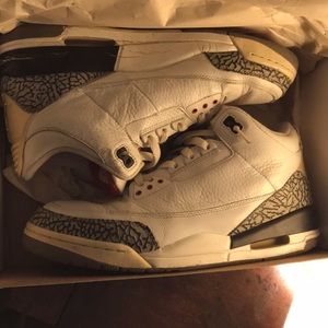Jordan 3 white cement🔥